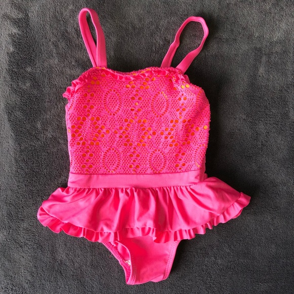 Penelope Mack Other - Penelope Mack Swimsuit Baby Girl Pink One Piece 2T